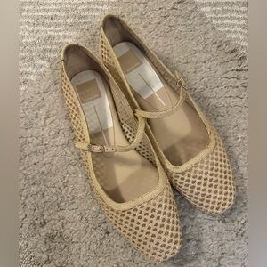Dolce Vita - Reyes Raffia Mary Jane Flat